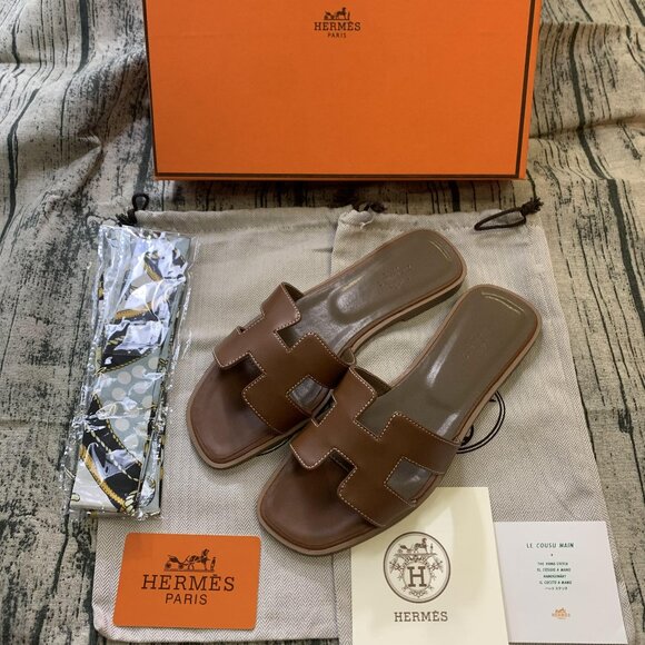New Hermes Sandals Women Slipper - Picture 1 of 5